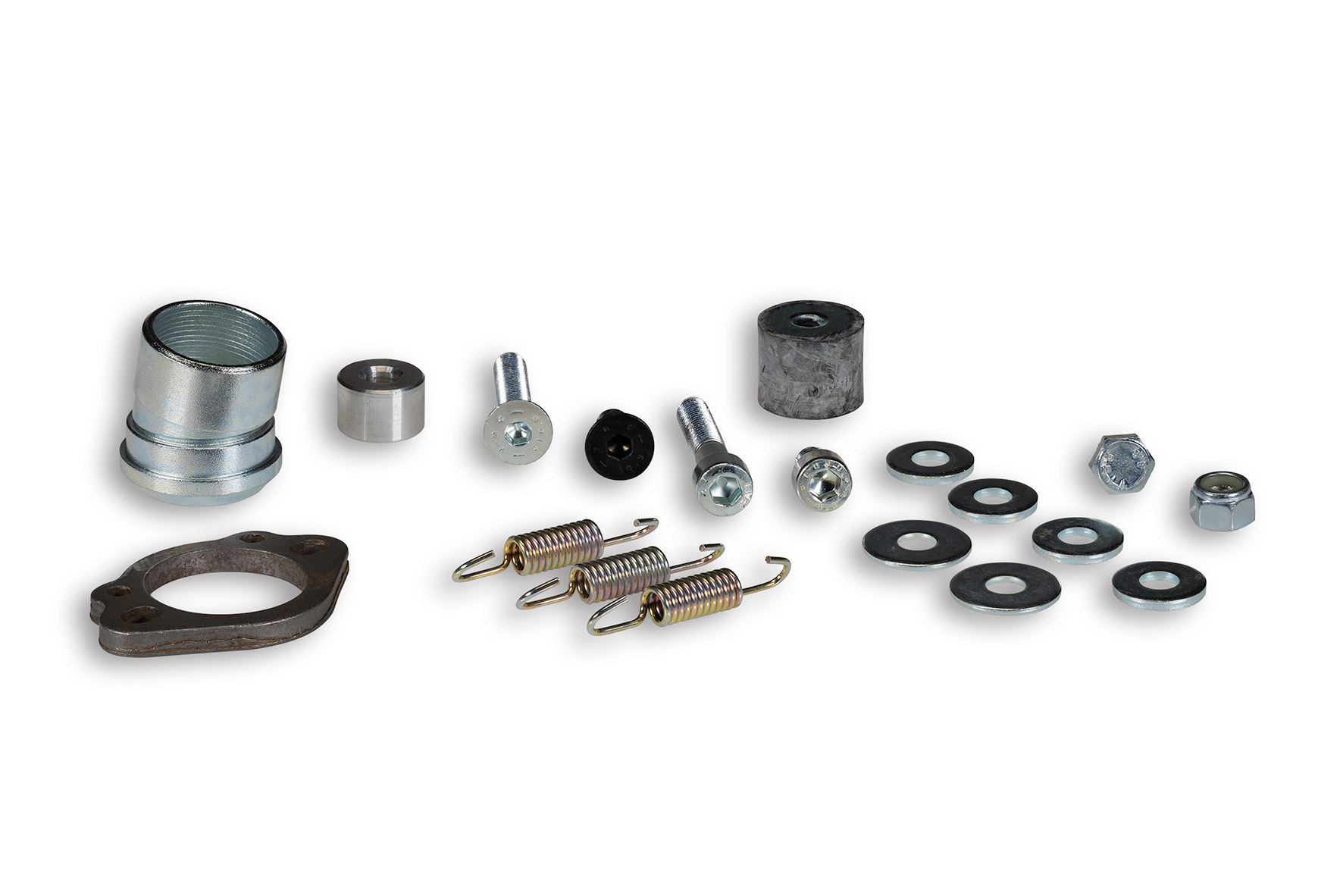 Malossi Connection and bolt kit for exhaust system